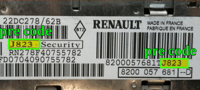 How To Unlock Code Radio Renault | Renault Radio Code